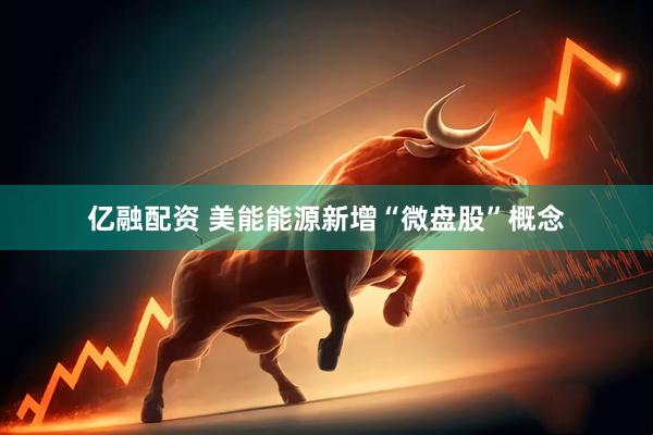 亿融配资 美能能源新增“微盘股”概念