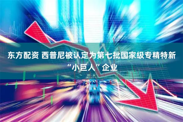 东方配资 西普尼被认定为第七批国家级专精特新“小巨人”企业